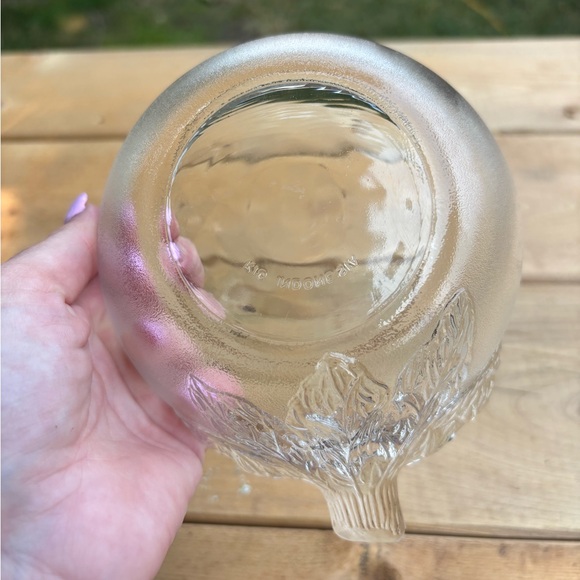 Vintage 80’s KG Indonesia Glass Bowl with Cute Fruit like Design. - Picture 4 of 4